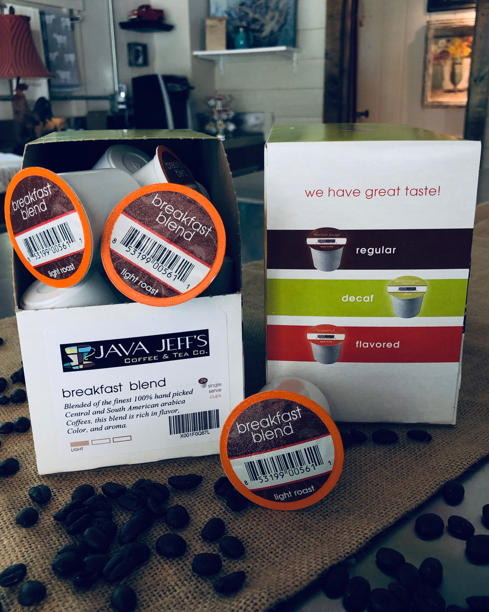 K-Cup®️: Java Jeff’s Breakfast Blend – Java Jeff’s Coffee
